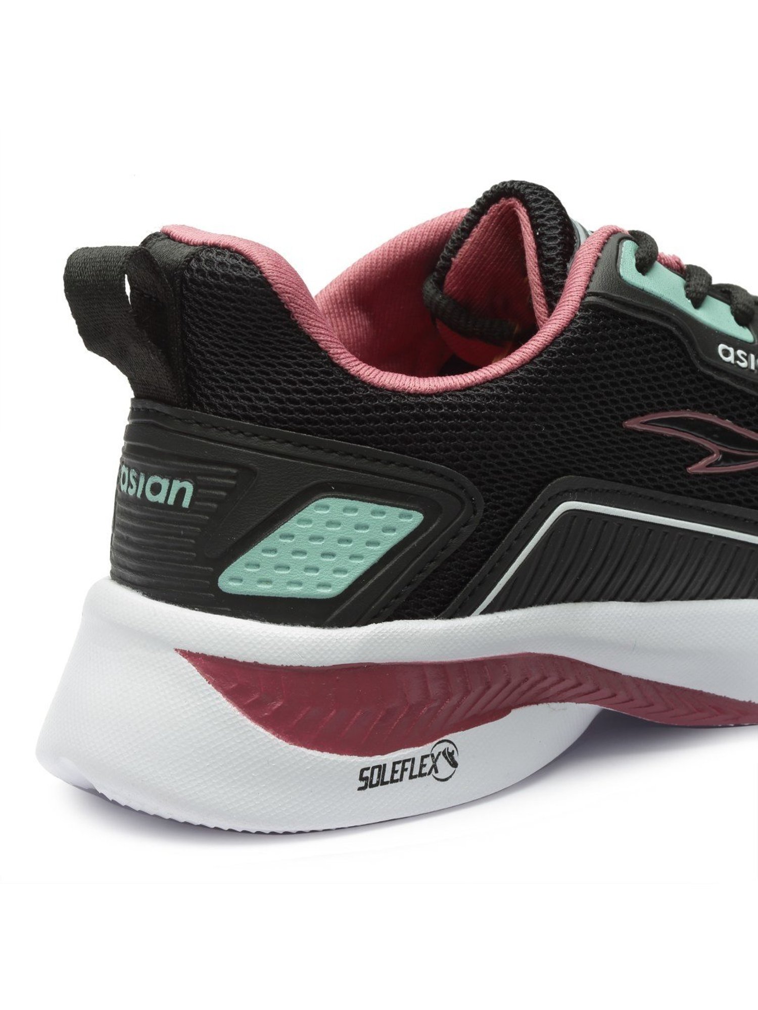 Asian Women's Black Running Shoes