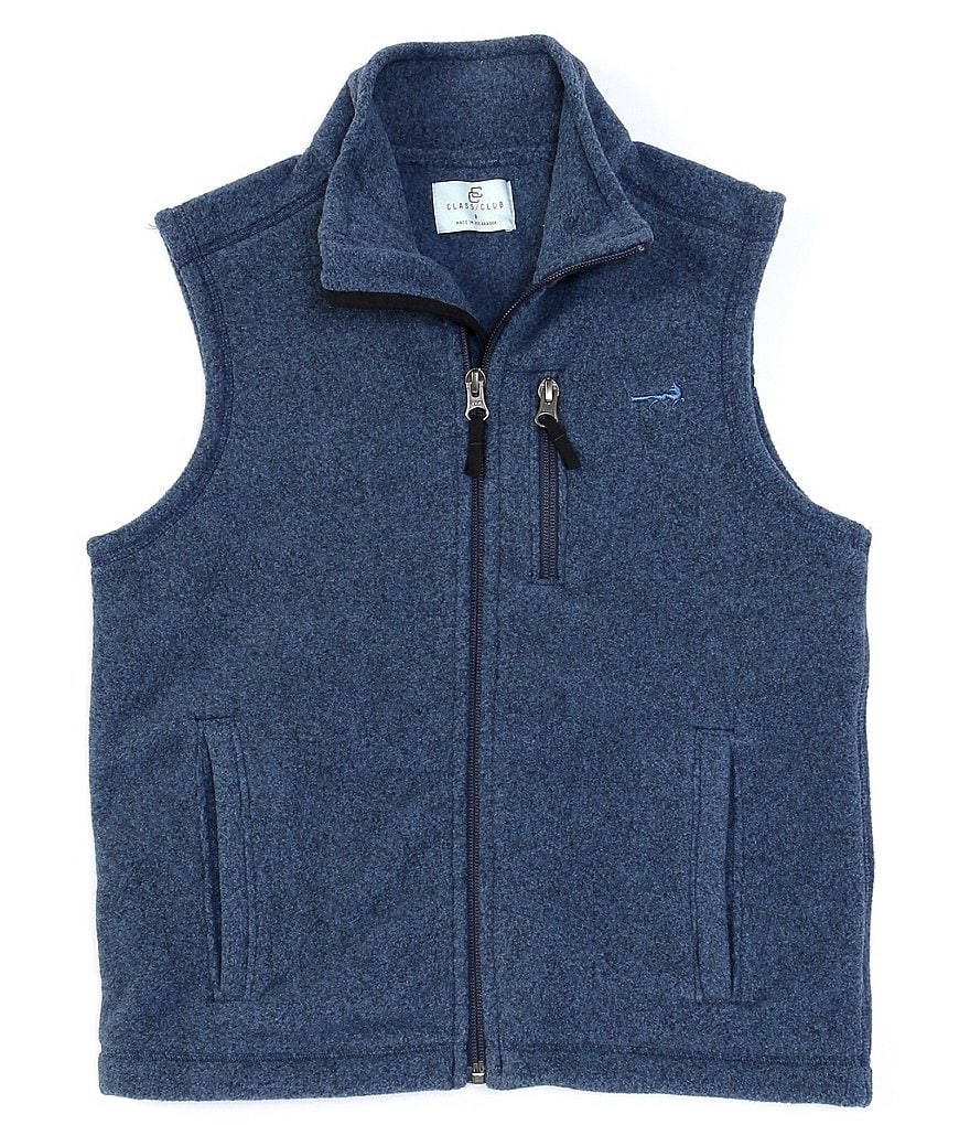 First Wave Big Boys 8-20 Brown Pleather Moto Jacket