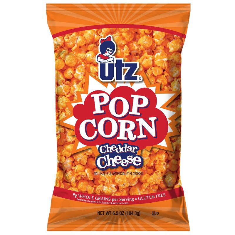 Utz Cheddar Cheese Popcorn - 6.5oz