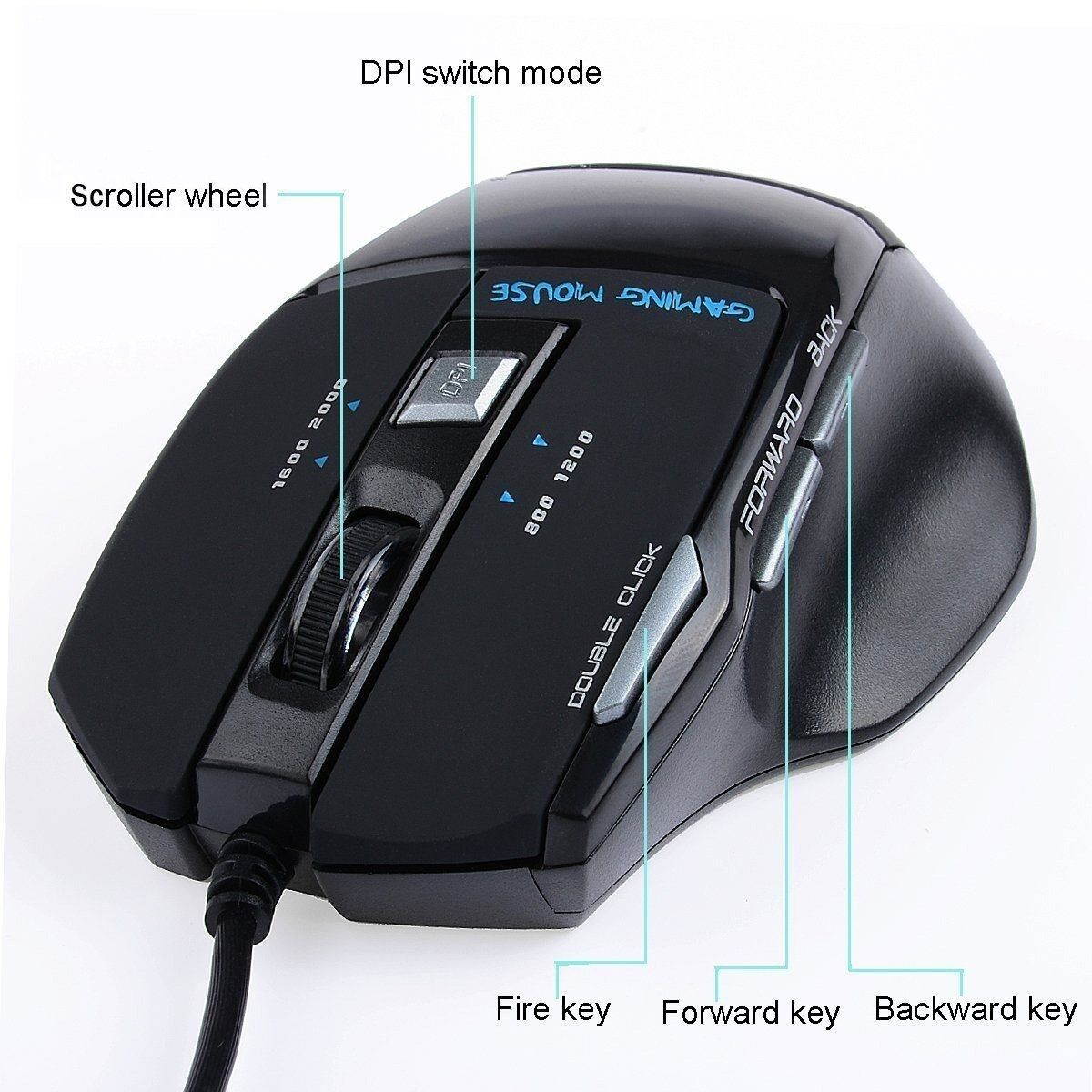 AULA Backlit  Mouse Combo  and  Gaming Keyboard  with Adjustable Backlight