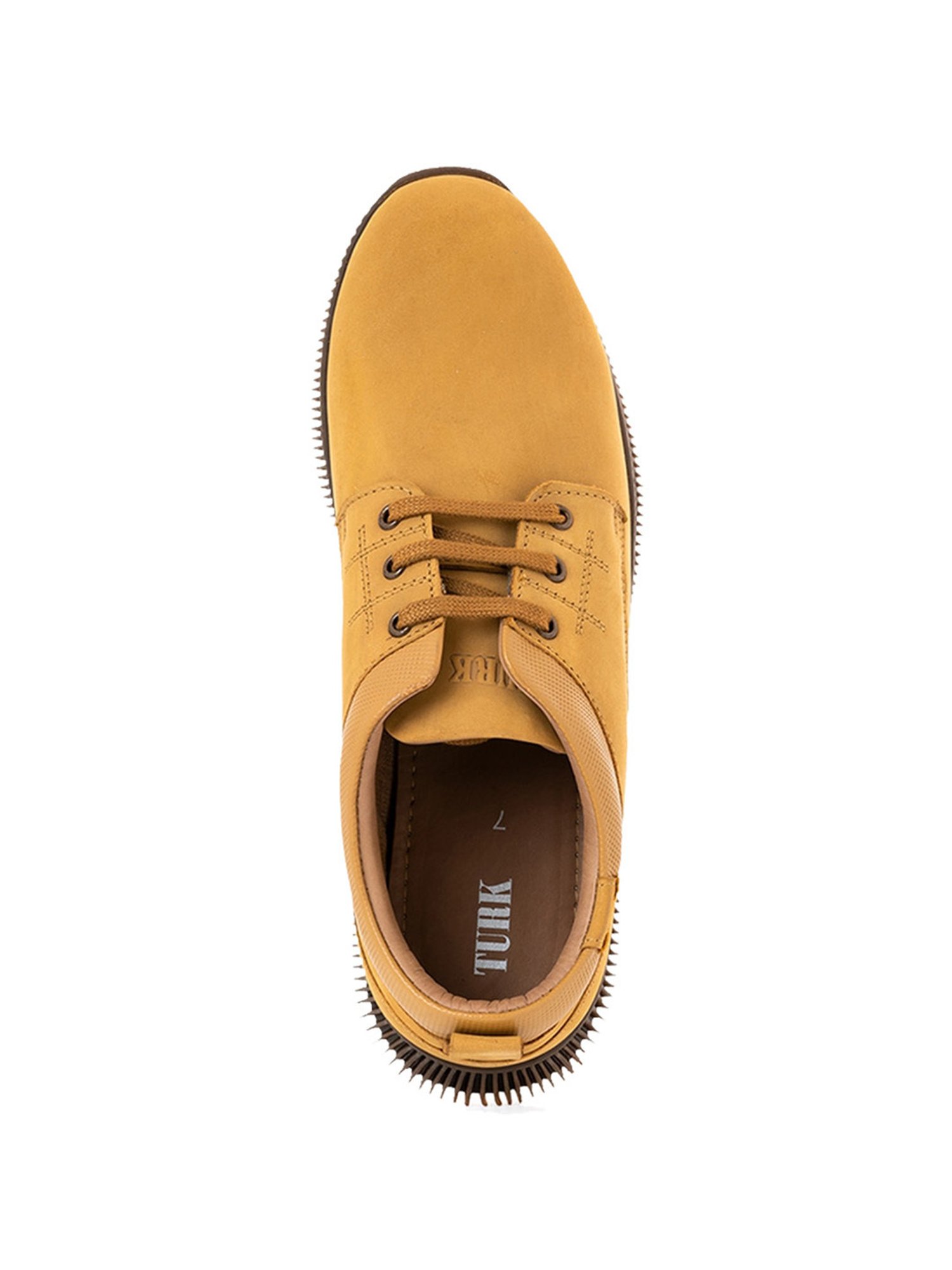 Khadim Men's Tan Derby Shoes