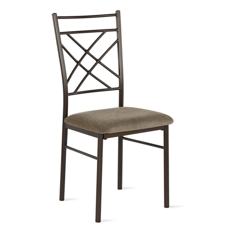 5pc Charli Dining Set Bronze - Dorel Living