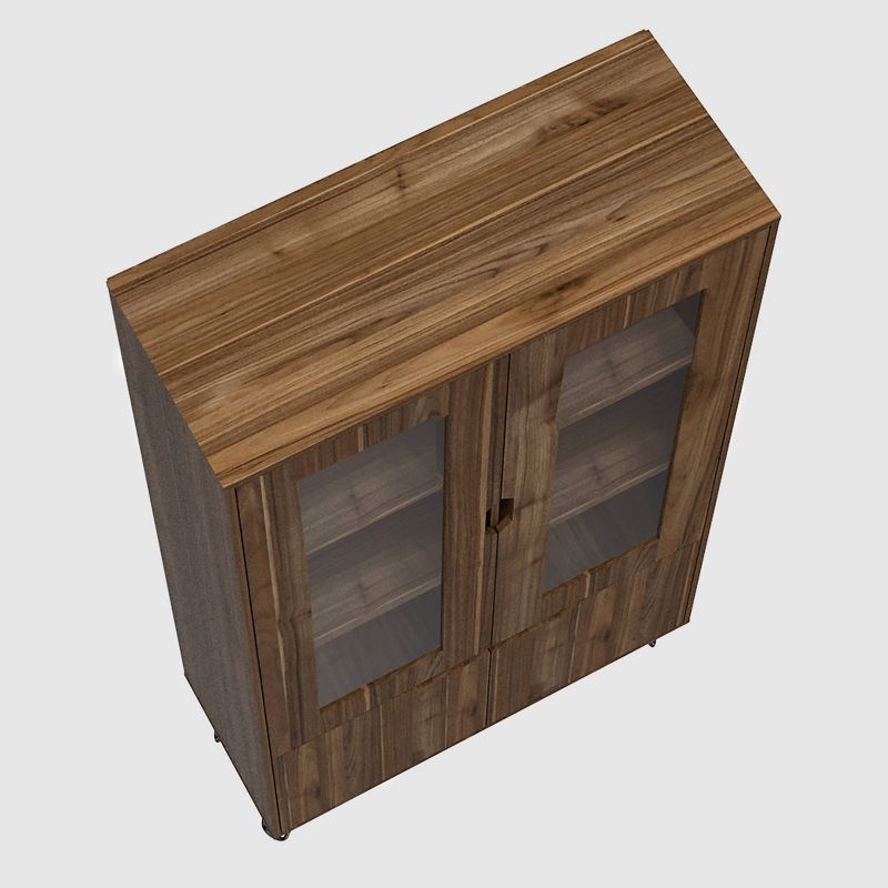 Wood 2 Door Storage Cabinet in White-Pemberly Row