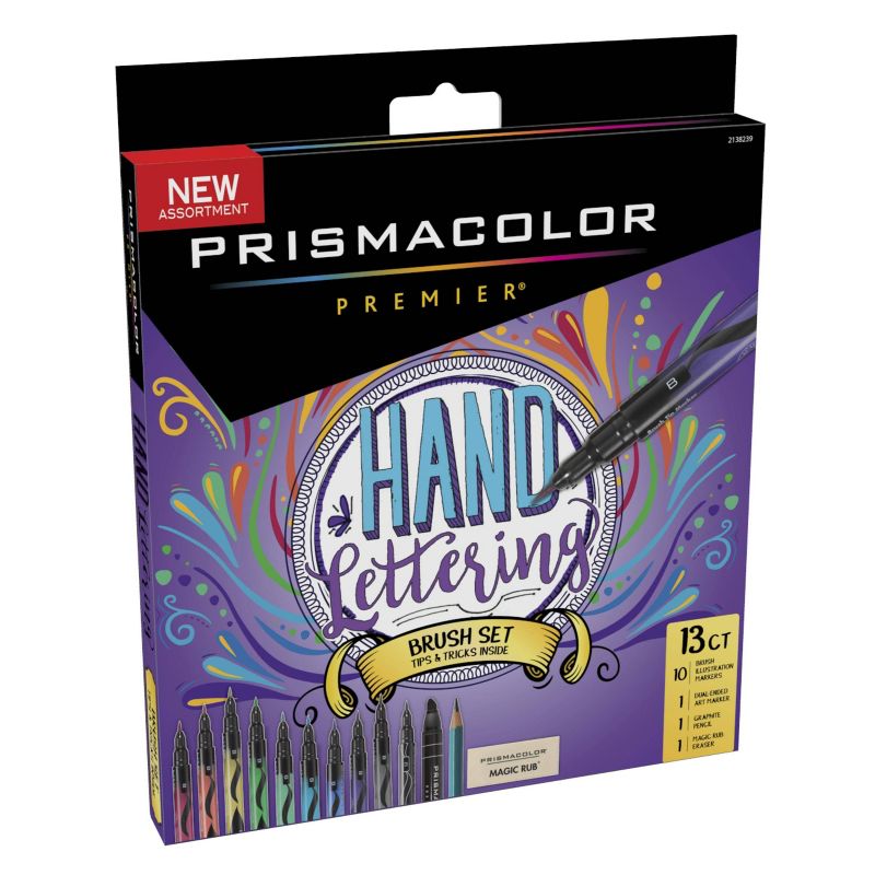 Prismacolor 13ct Hand Lettering Brush Set