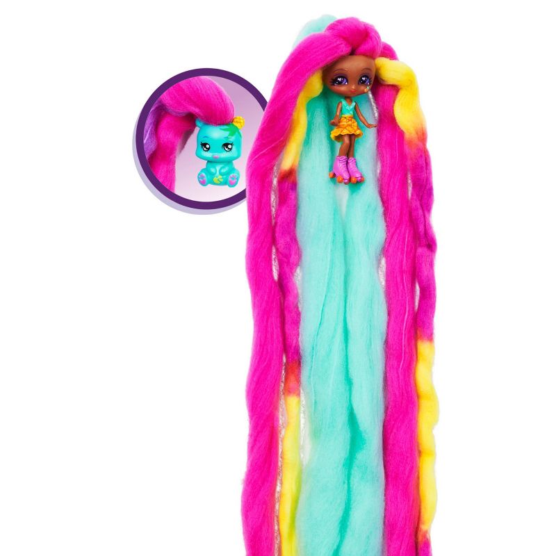 Candylocks Doll + Pet - Mina Colada & Grizz