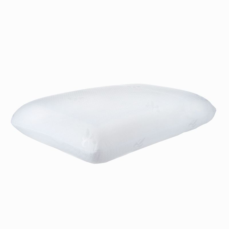 Comfort Gel Memory Foam Pillow With Cover White - Bluestone
