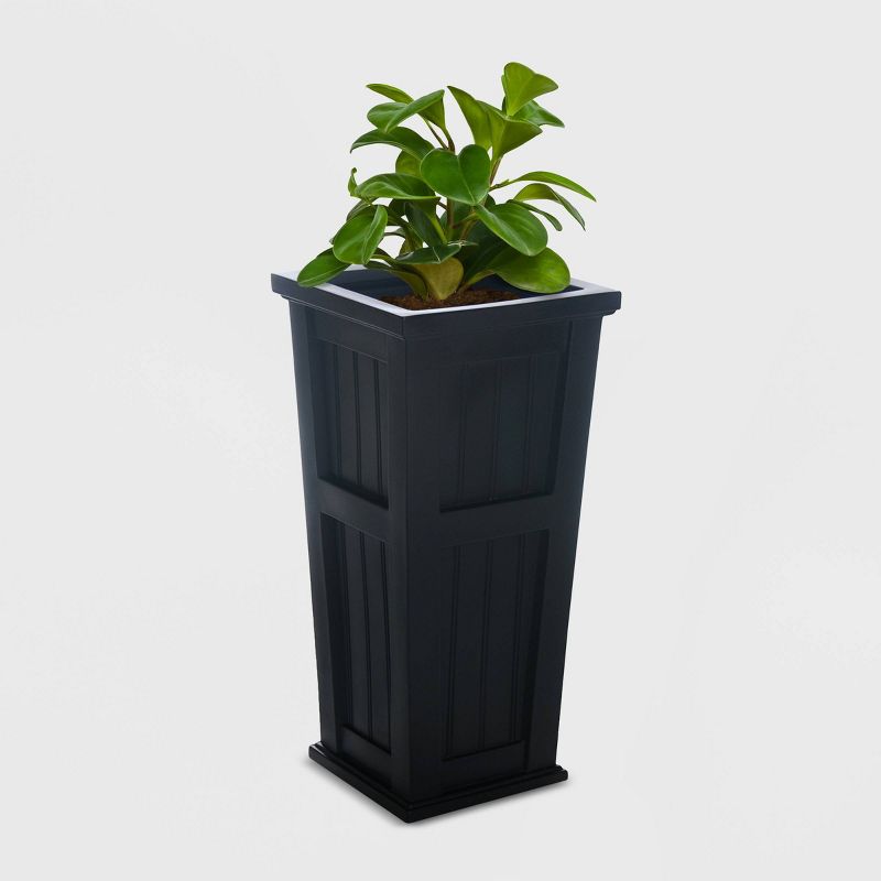 Cape Cod Outdoor Planter Black - Mayne