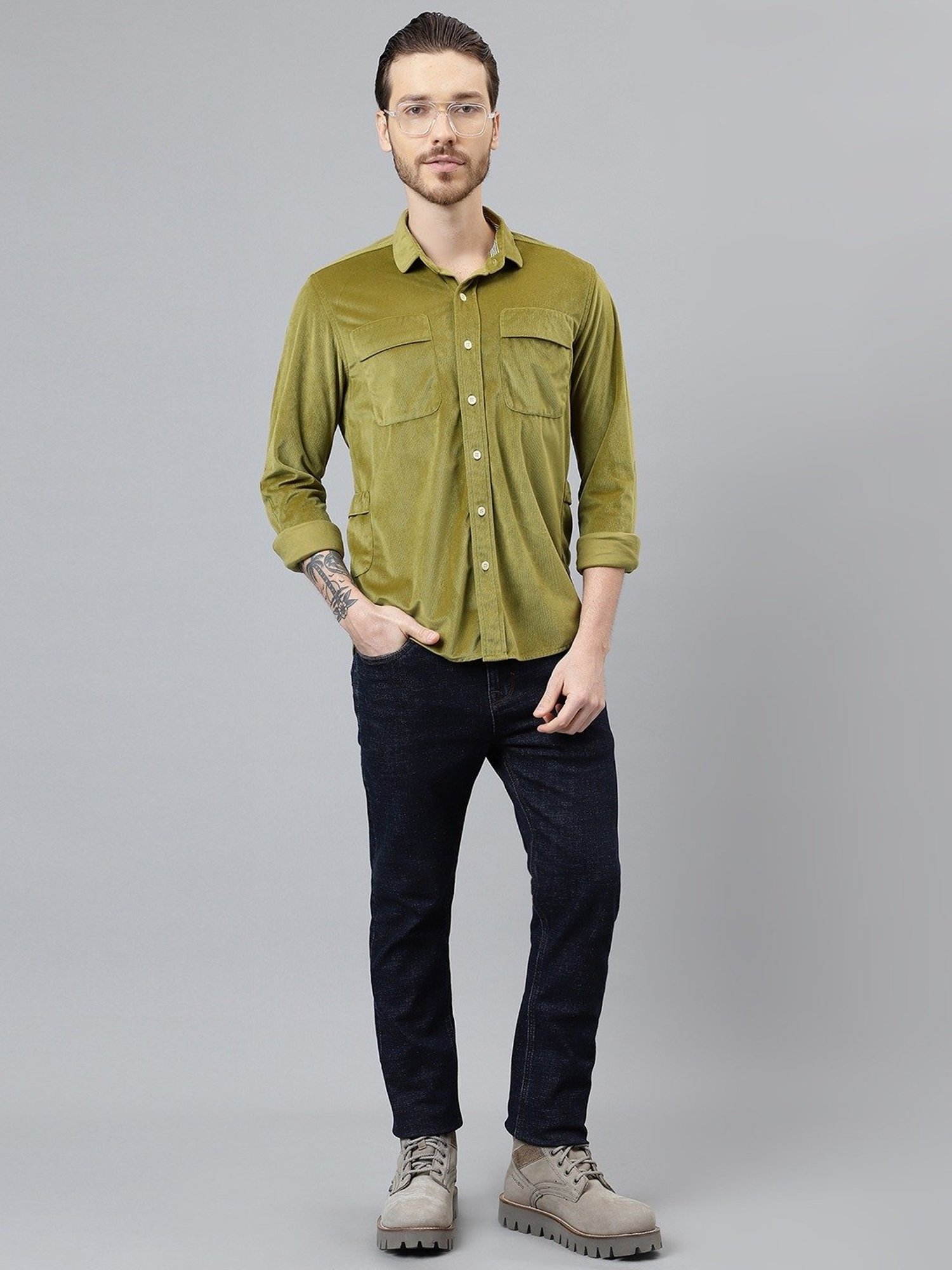 Woods Gold Regular Fit Shirt