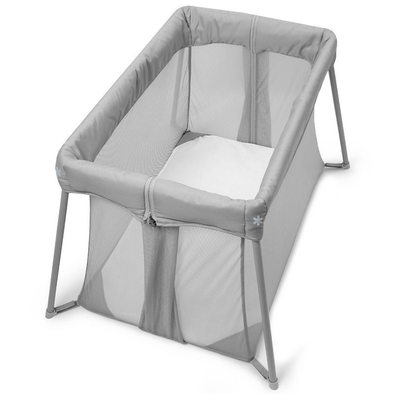 Skip Hop Portable Playard and Foldable Expanding Travel Crib/Playpen - Play to Night