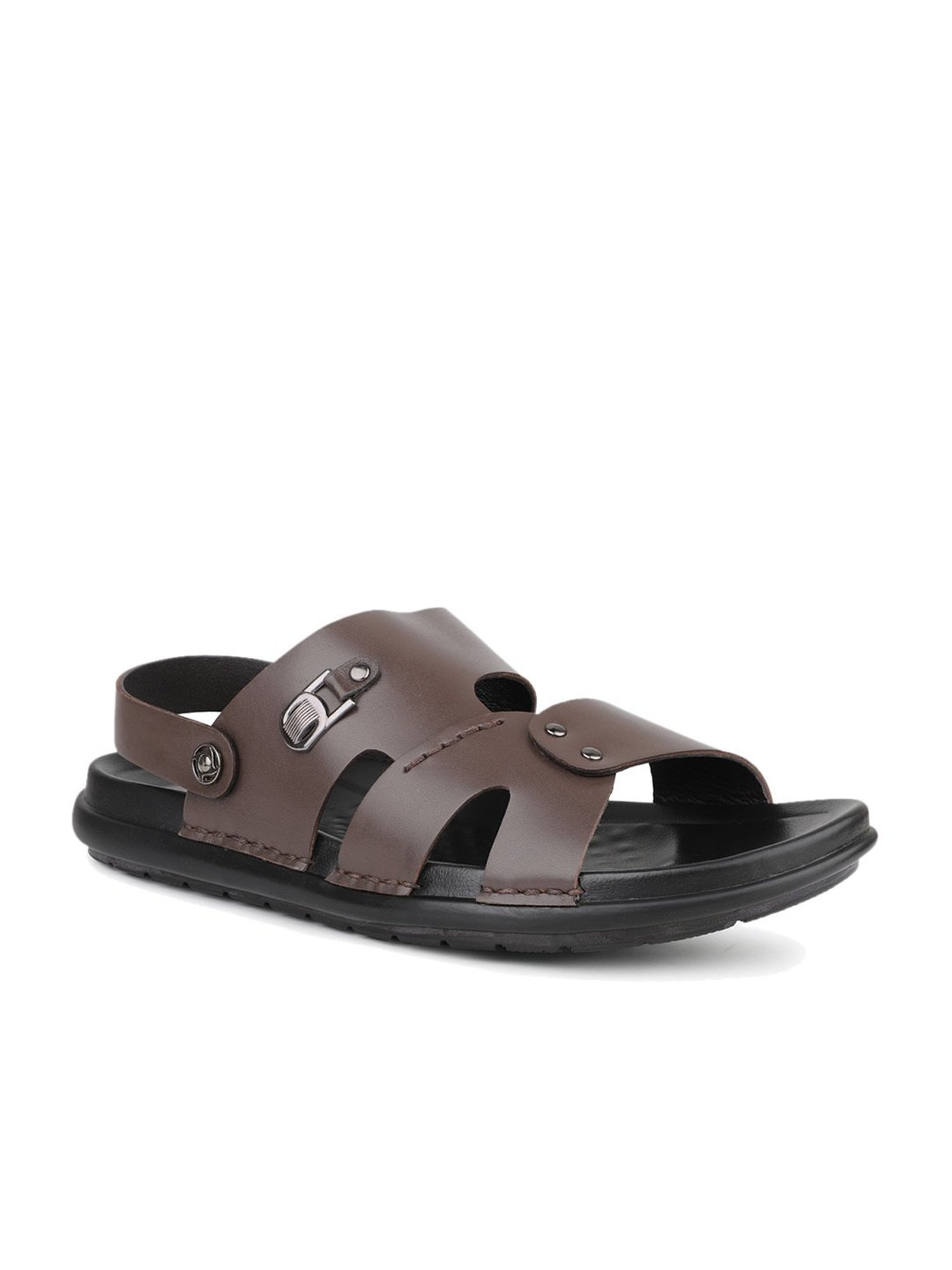 Atesber by Inc.5 Men's Brown Sling Back Sandals