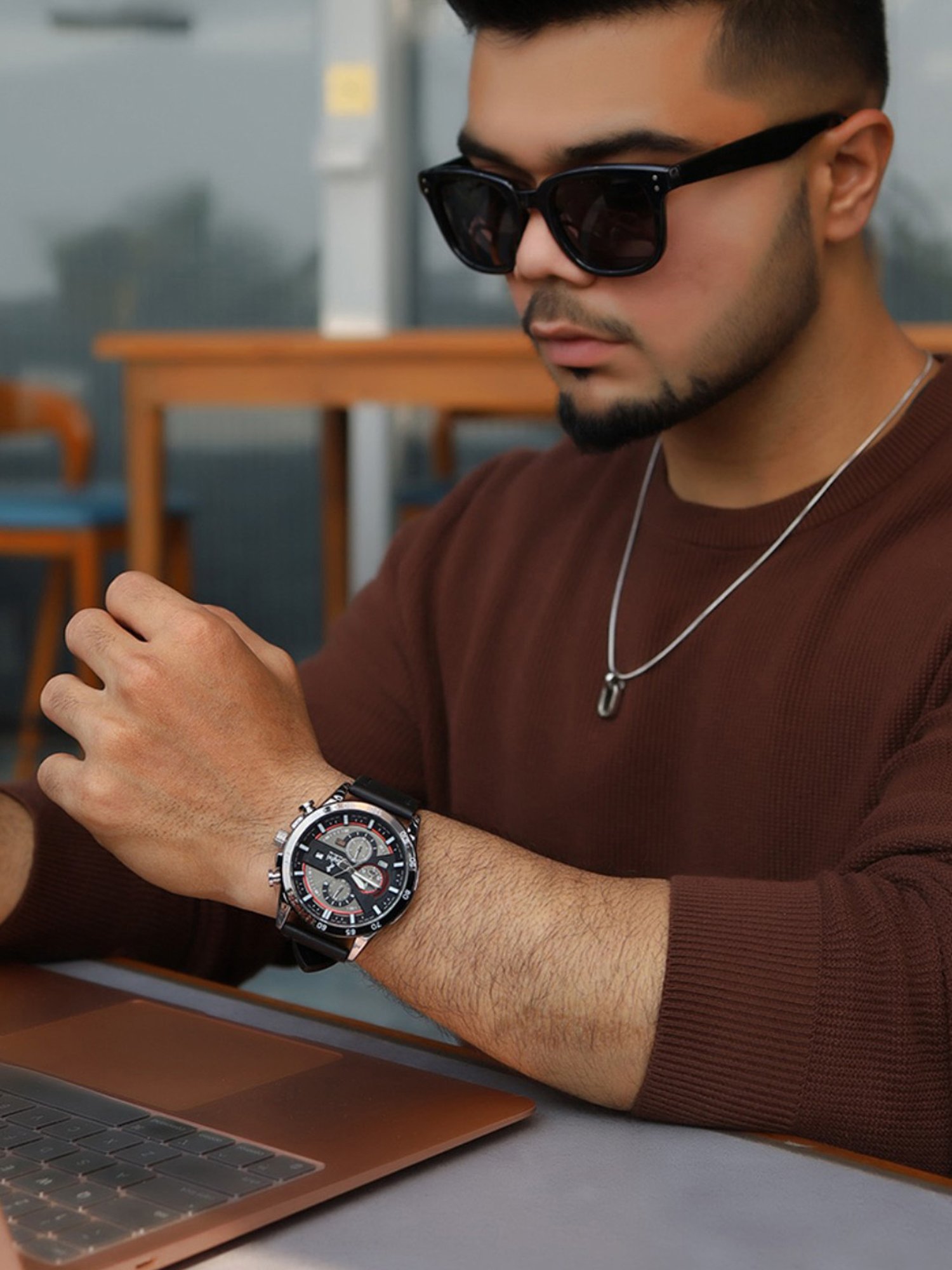 Sylvi EFR556-TIMEGRAPHER Chronograph Watch for Men