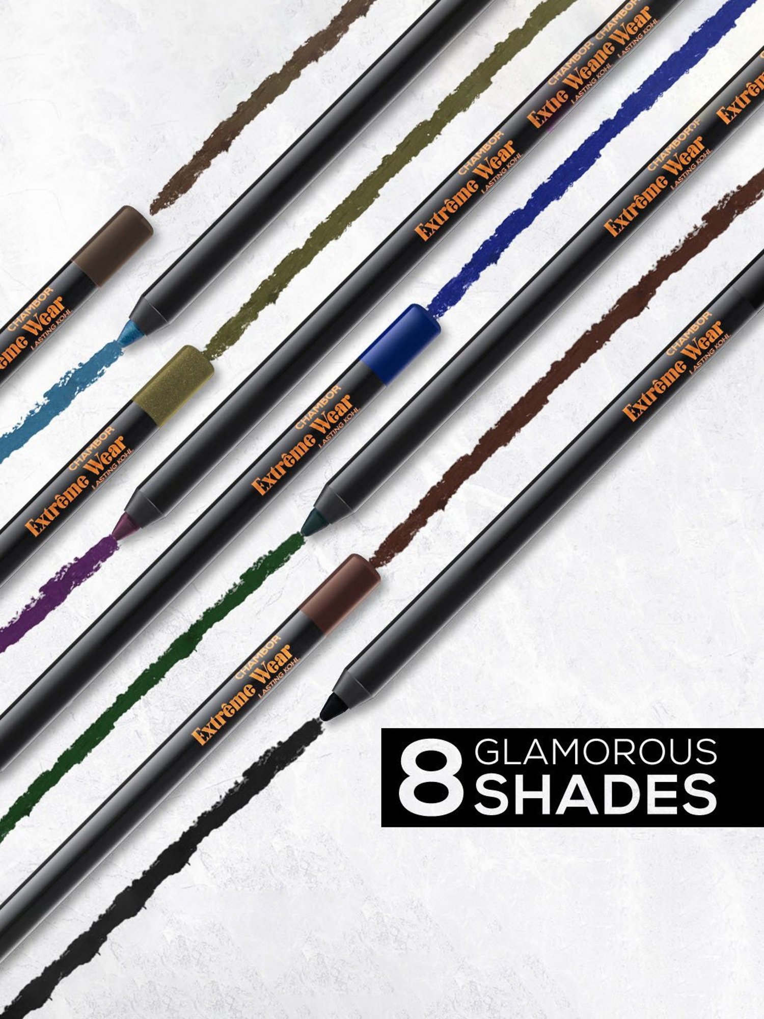 CHAMBOR Extreme Wear Lasting Kohl 05 Purple Haze - 1.2 gm