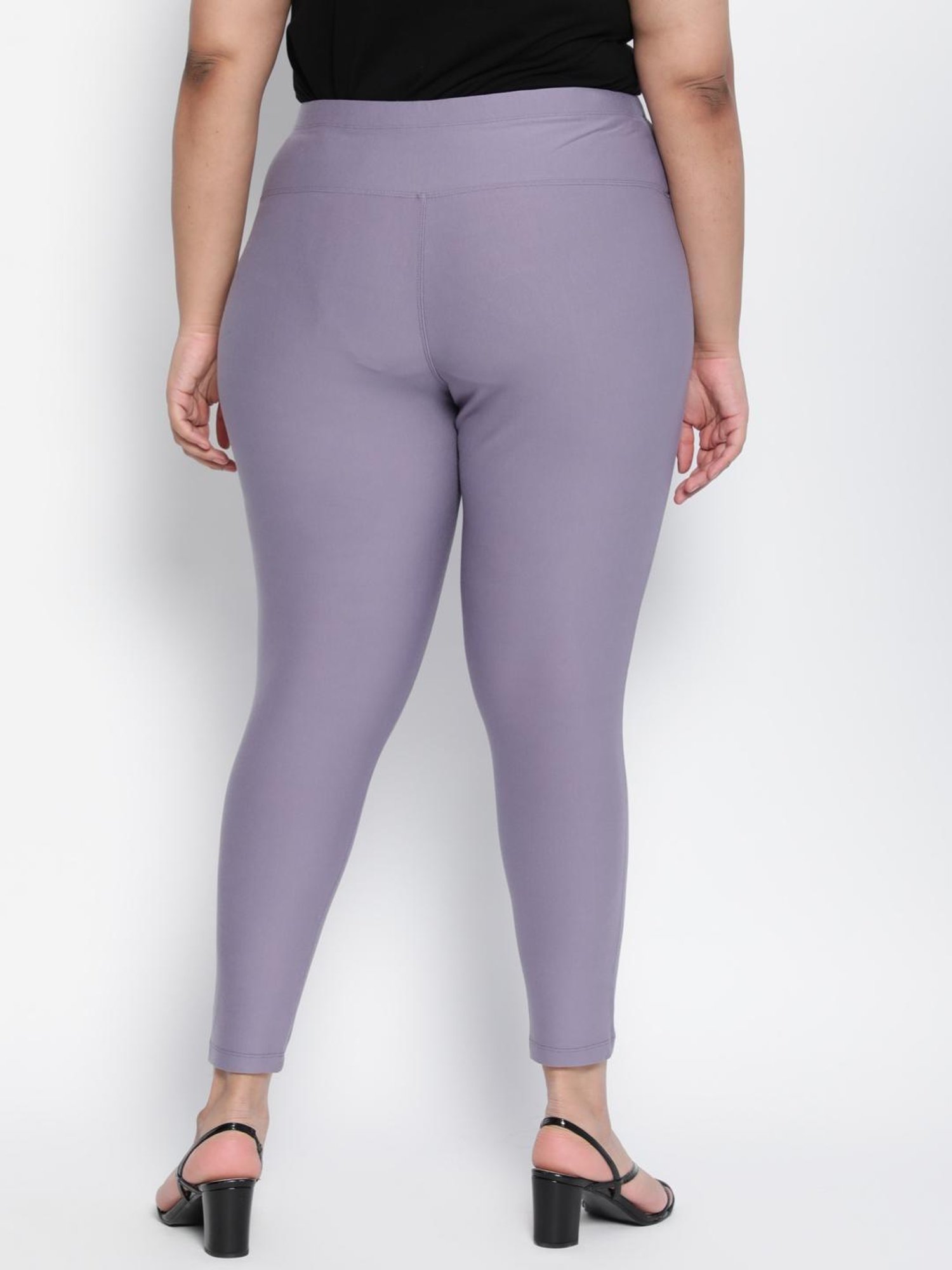 Amydus Mauve Skinny Fit Jeggings