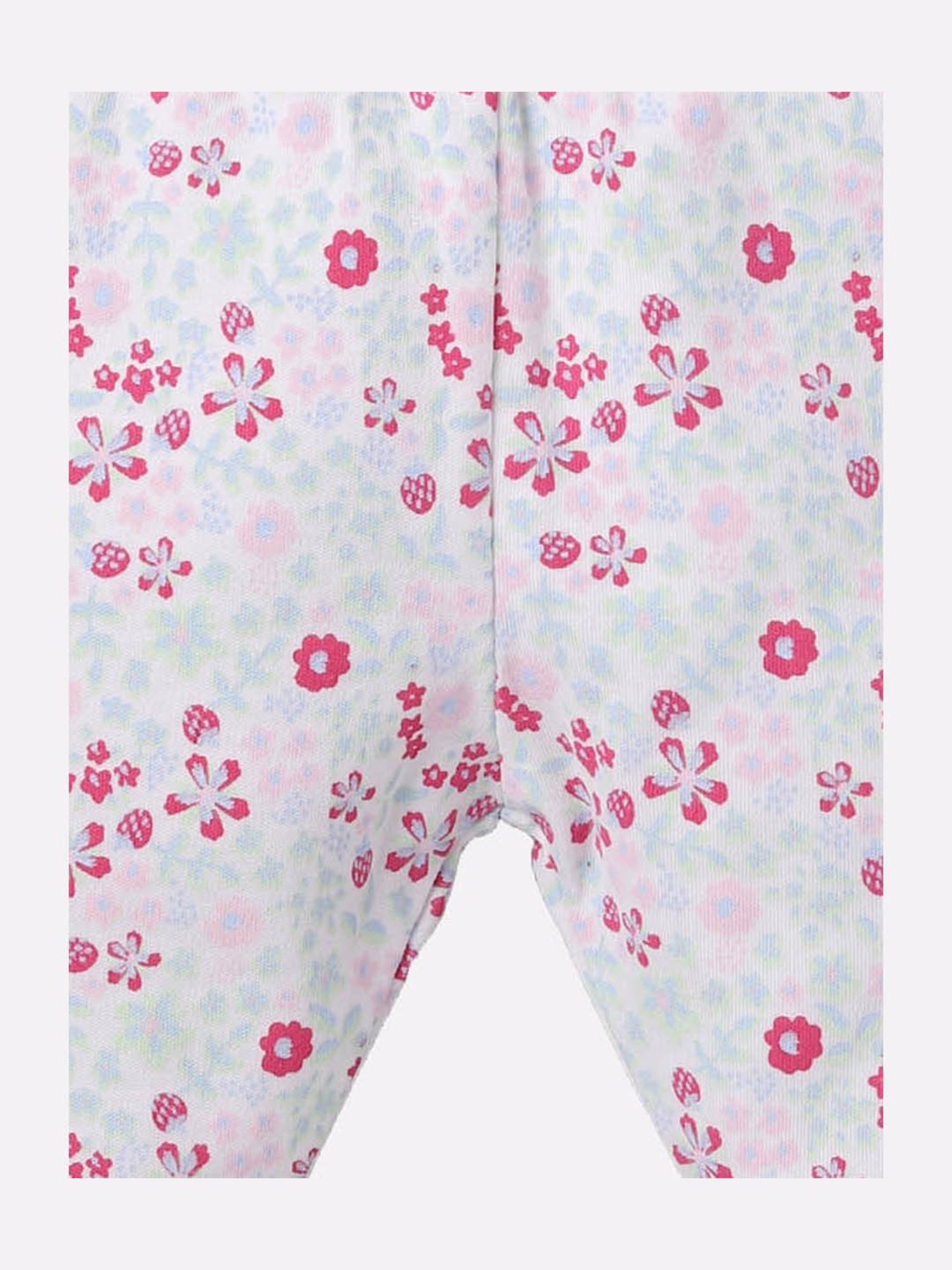 Baby Go Girls Multicolor Printed Pyjamas (Pack Of 3)