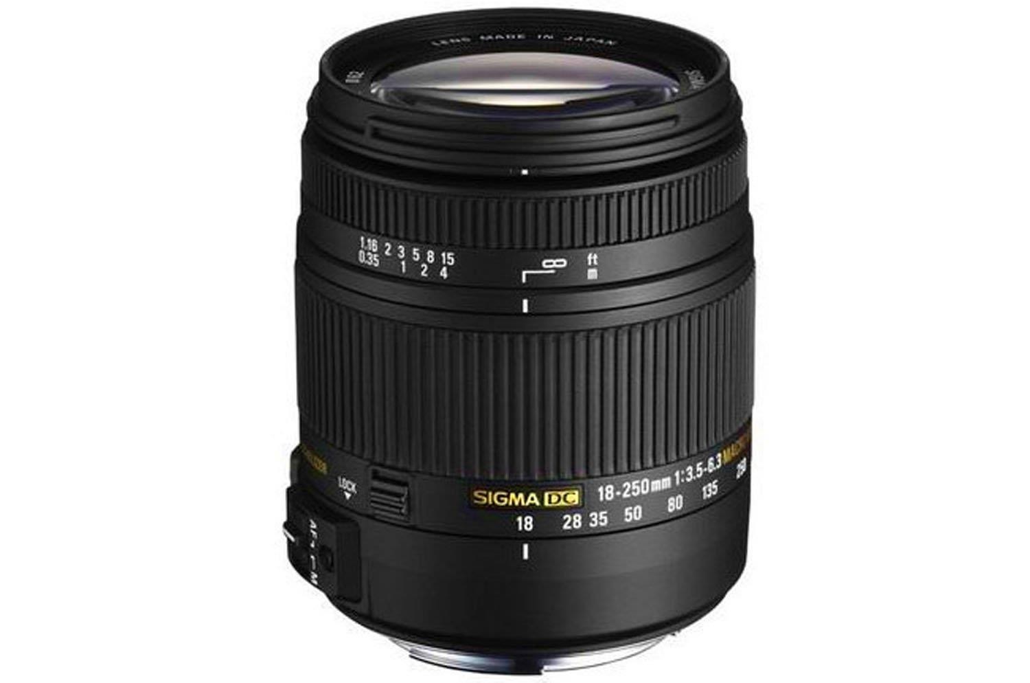 Sigma 18-250mm F3.5-6.3 DC Macro OS HSM for Nikon F Cameras
