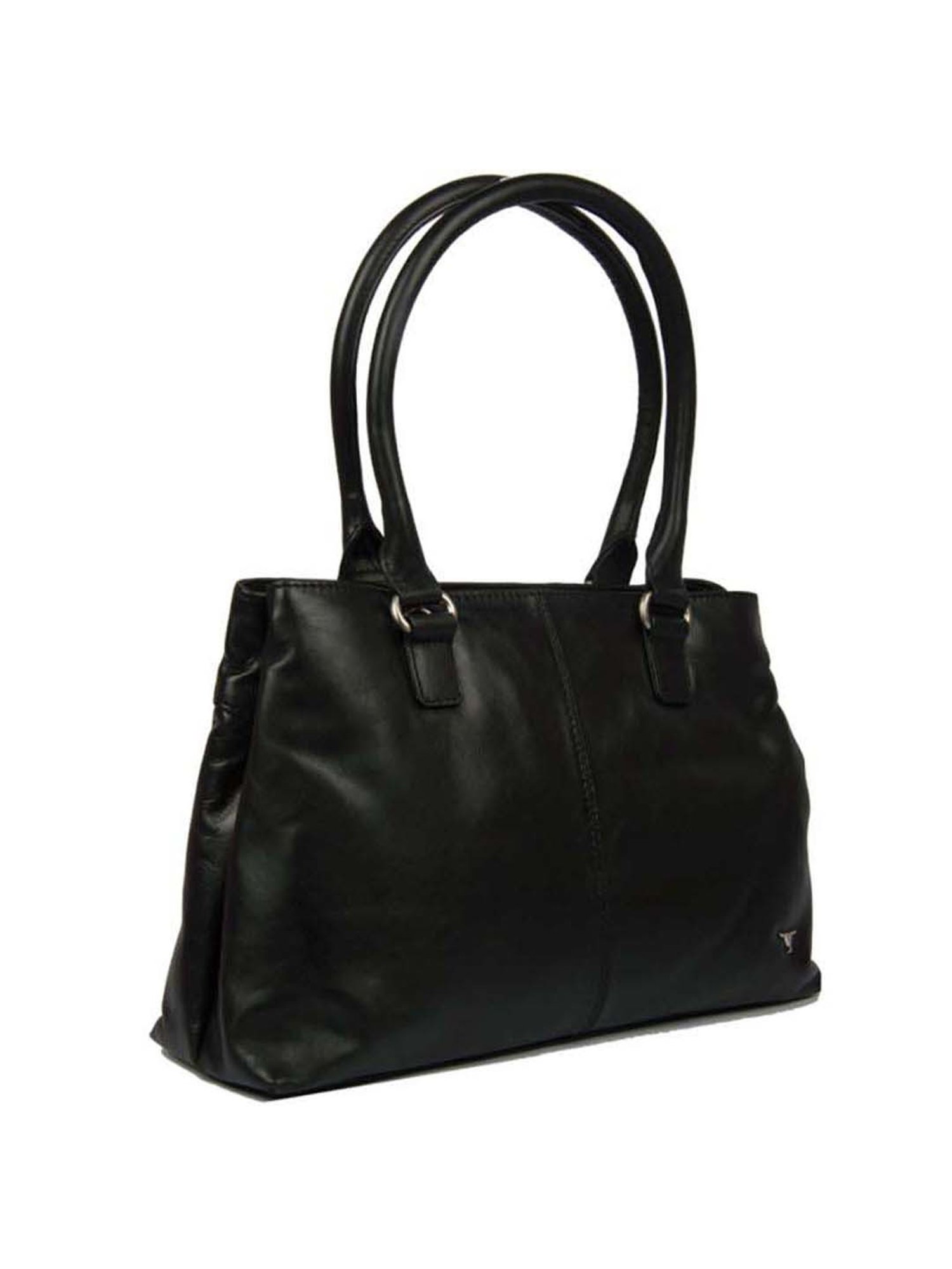 BULCHEE SS 23 Black Solid Medium Shoulder Handbag