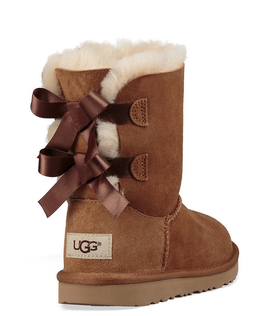 UGG&reg; Girls' Bailey Bow II Water Resistant Boots (Toddler)