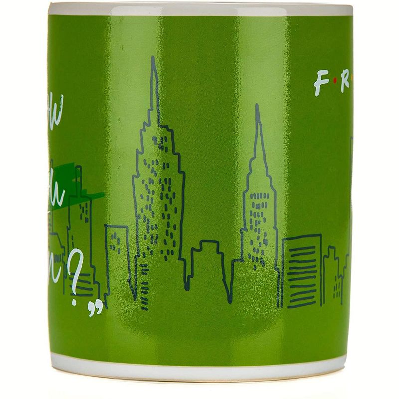 Friends How You Doin 10oz Heat Change Ceramic Mug