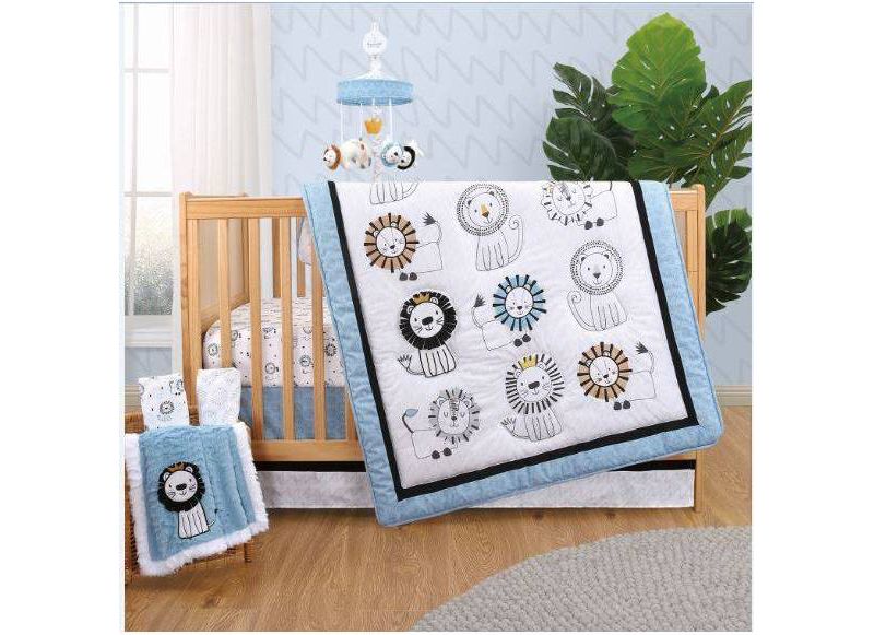 The Peanutshell  Little King Crib Bedding Set - 3pc