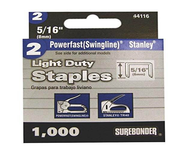 Most sought after Light Duty, Wide Crown Swingline Type Staple 1000/Box, 5 Pack