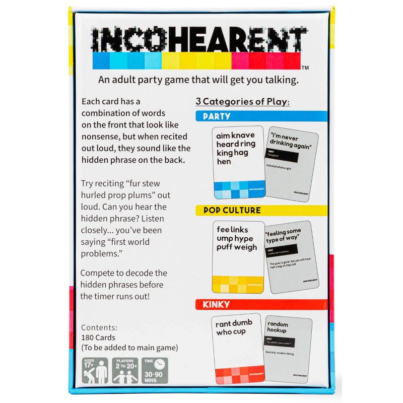 Incohearent Fresh Phrases Expansion Pack #1