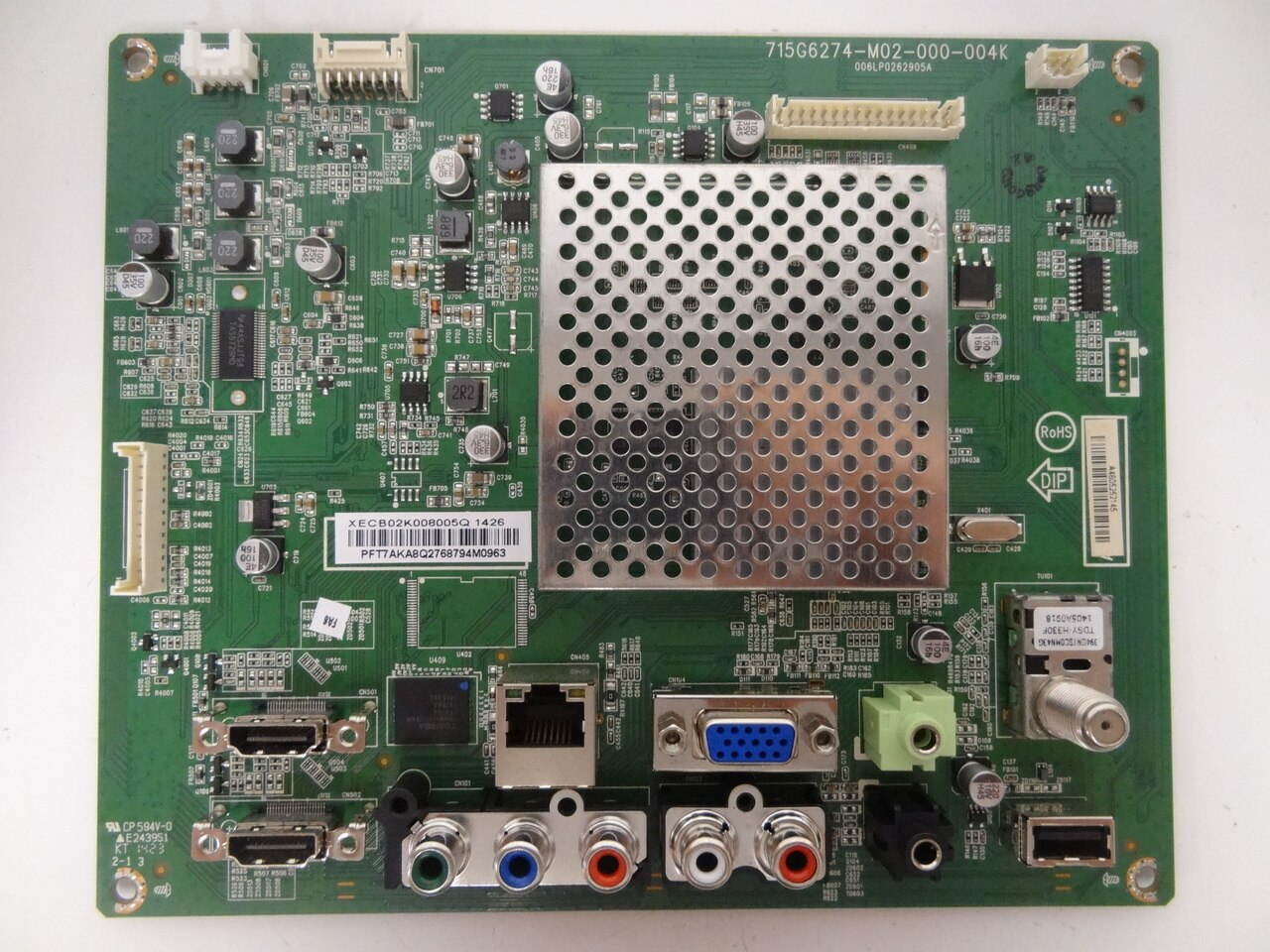 Vizio E280I-B1 Main Board (XECB02K008) 756XECB02K008