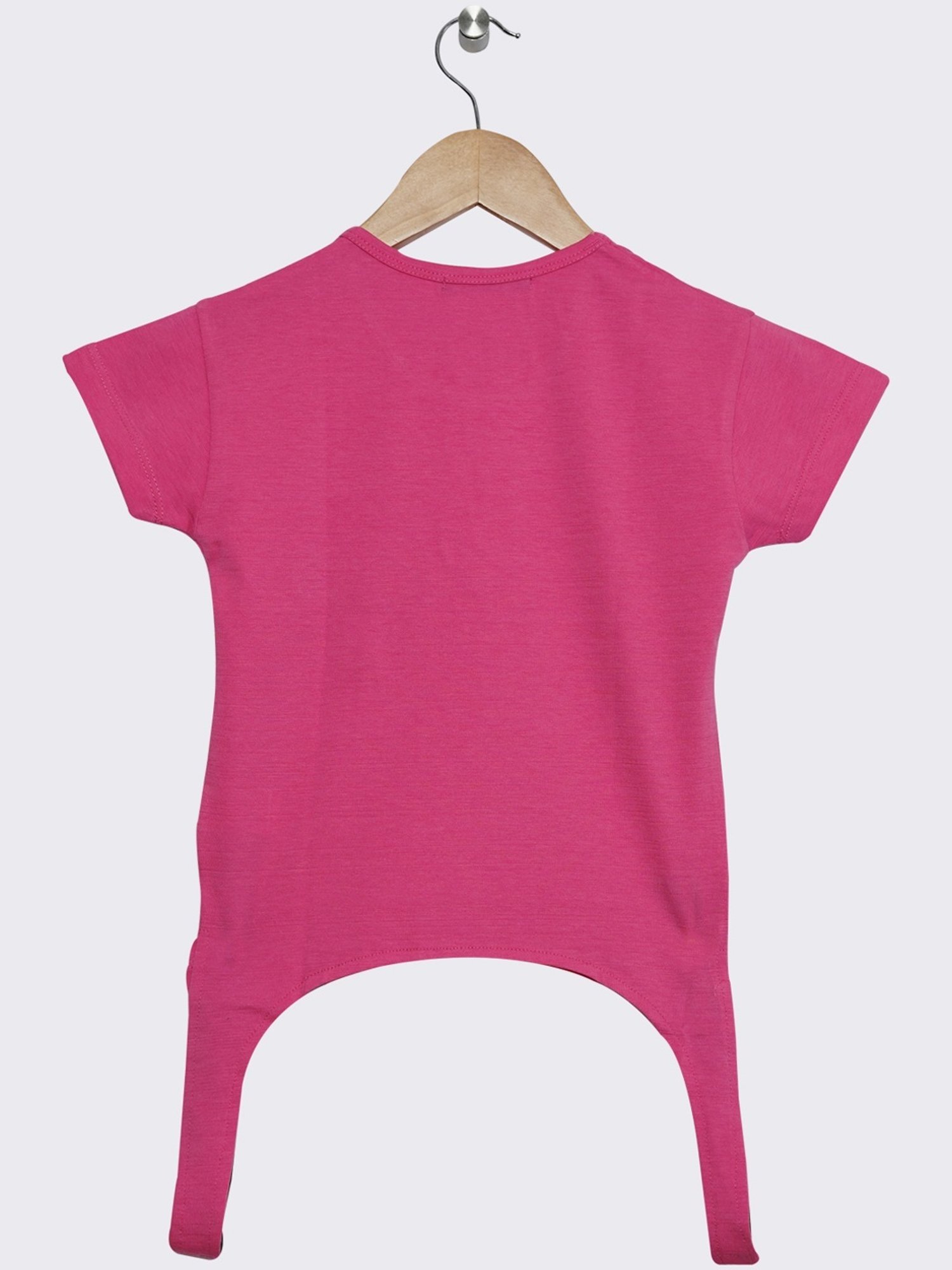 ZIAMA Kids Pink Embellished Top
