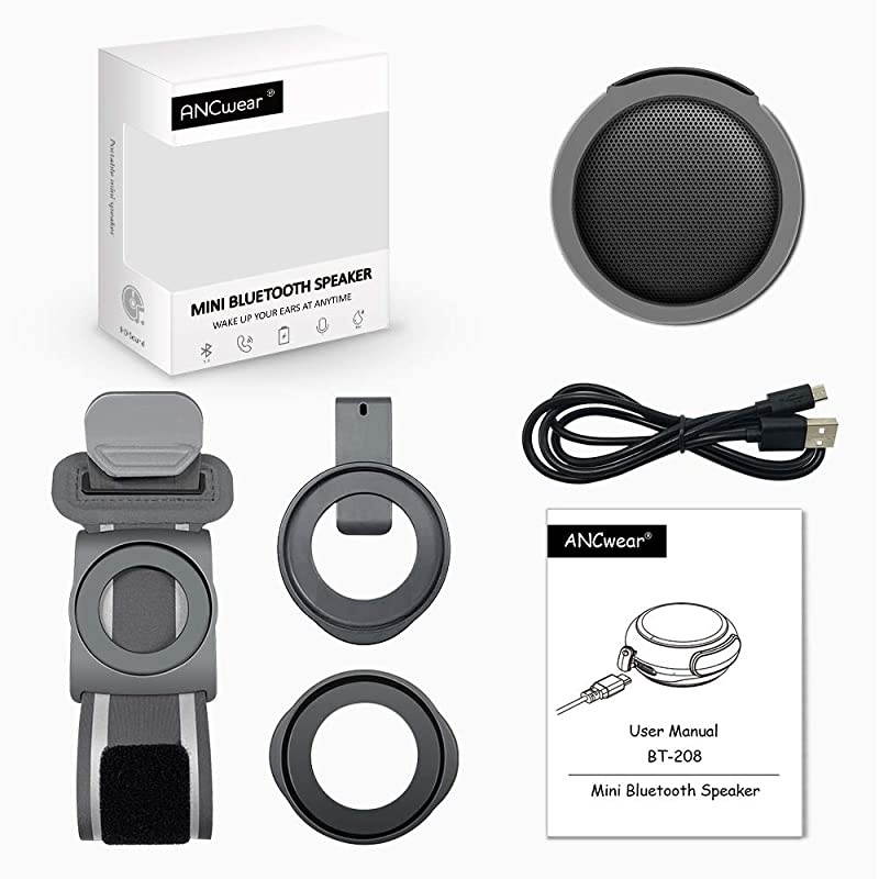 Portable Bluetooth Speakers Wireless Mini Speaker with Enhanced BassHD SoundWearable Speaker with Microphone95H PlaytimeIPX6 Waterproof Suitable for SportsOutdoor Travel and Home