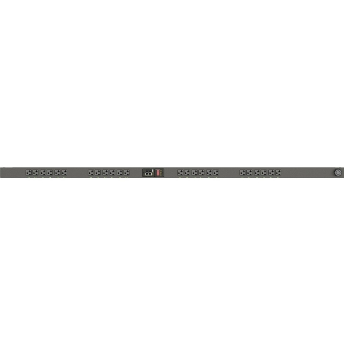 Geist MNR3EGB0-24S203-2TL5A0A10-S 24-Outlets PDU - Monitored - NEMA L5-20P - 24 x NEMA 5-20R - 120 V AC - Network (RJ-45) - 0U - Vertical - Rack-mountable - Rack-mountable