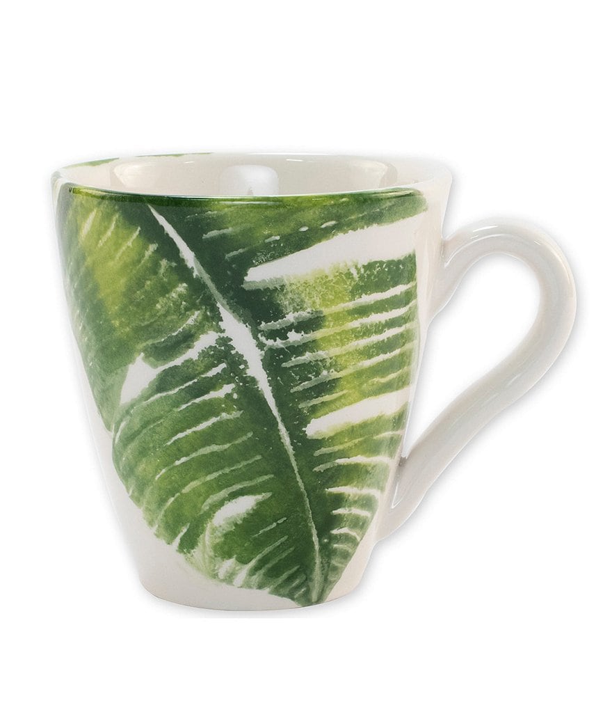 VIETRI Into the Jungle Banana Leaf Mug