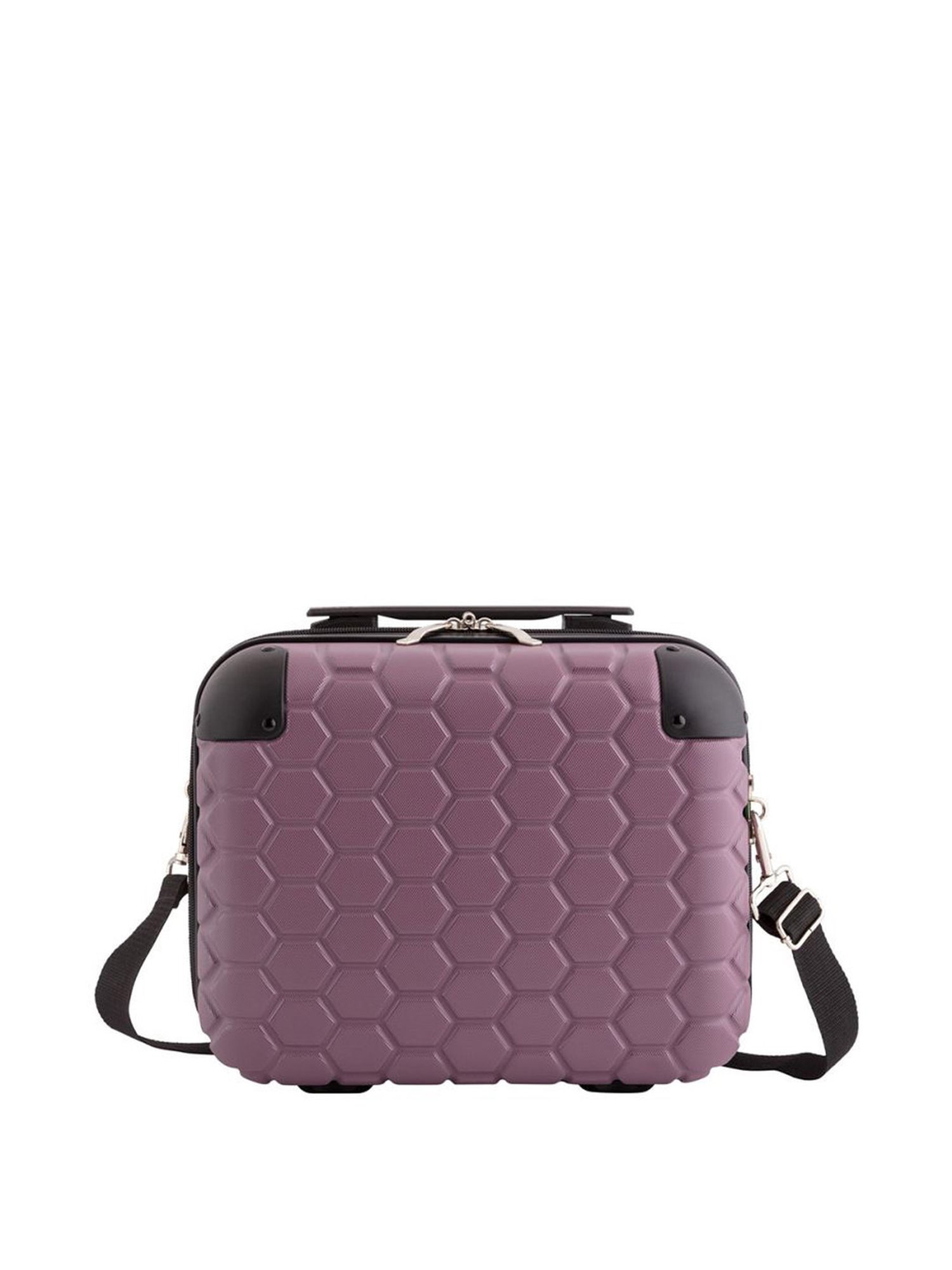 Carpisa Gotech Mauve Polycarbonate Textured Beauty Case