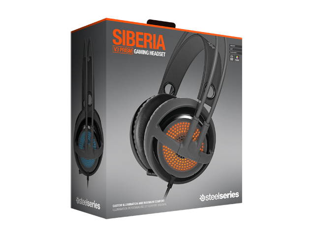 SteelSeries Siberia V3 Circumaural Prism Headset