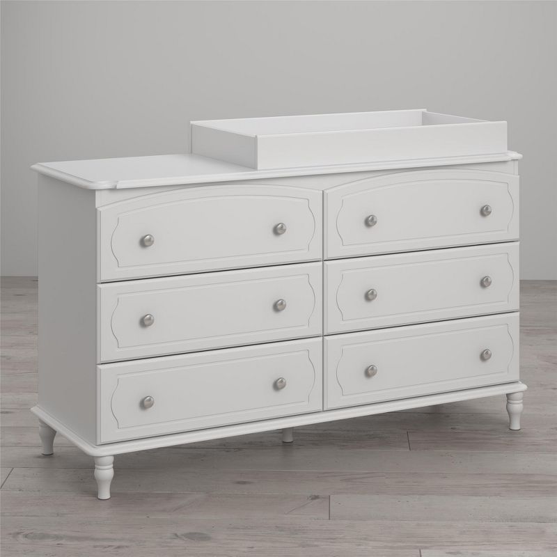 Rowan Valley Laren 6 Drawer Changing Table, White