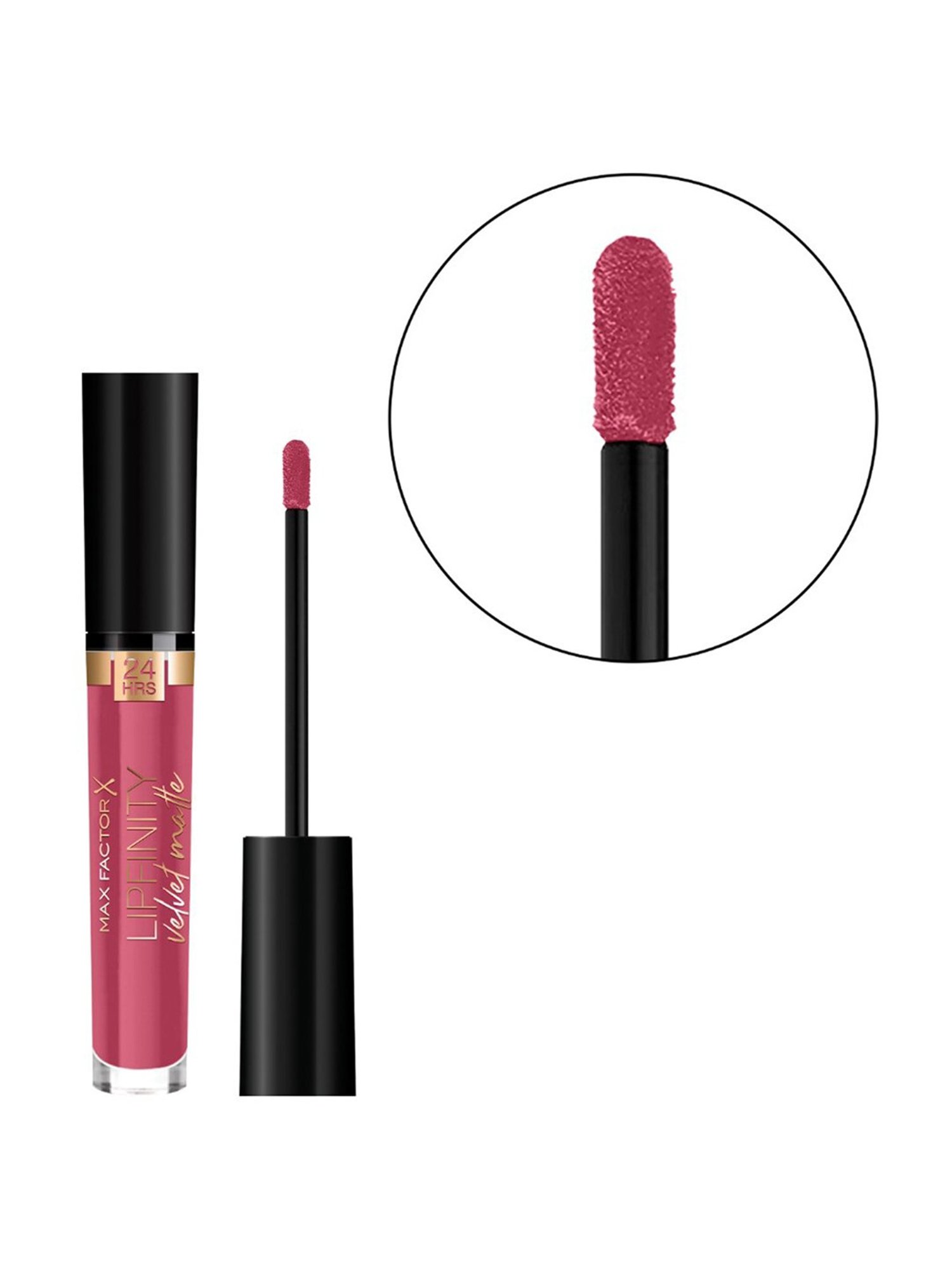 Max Factor 24 Hrs Lipfinity Velvet Matte Liquid Lipstick Matte Merlot - 3.5 ml