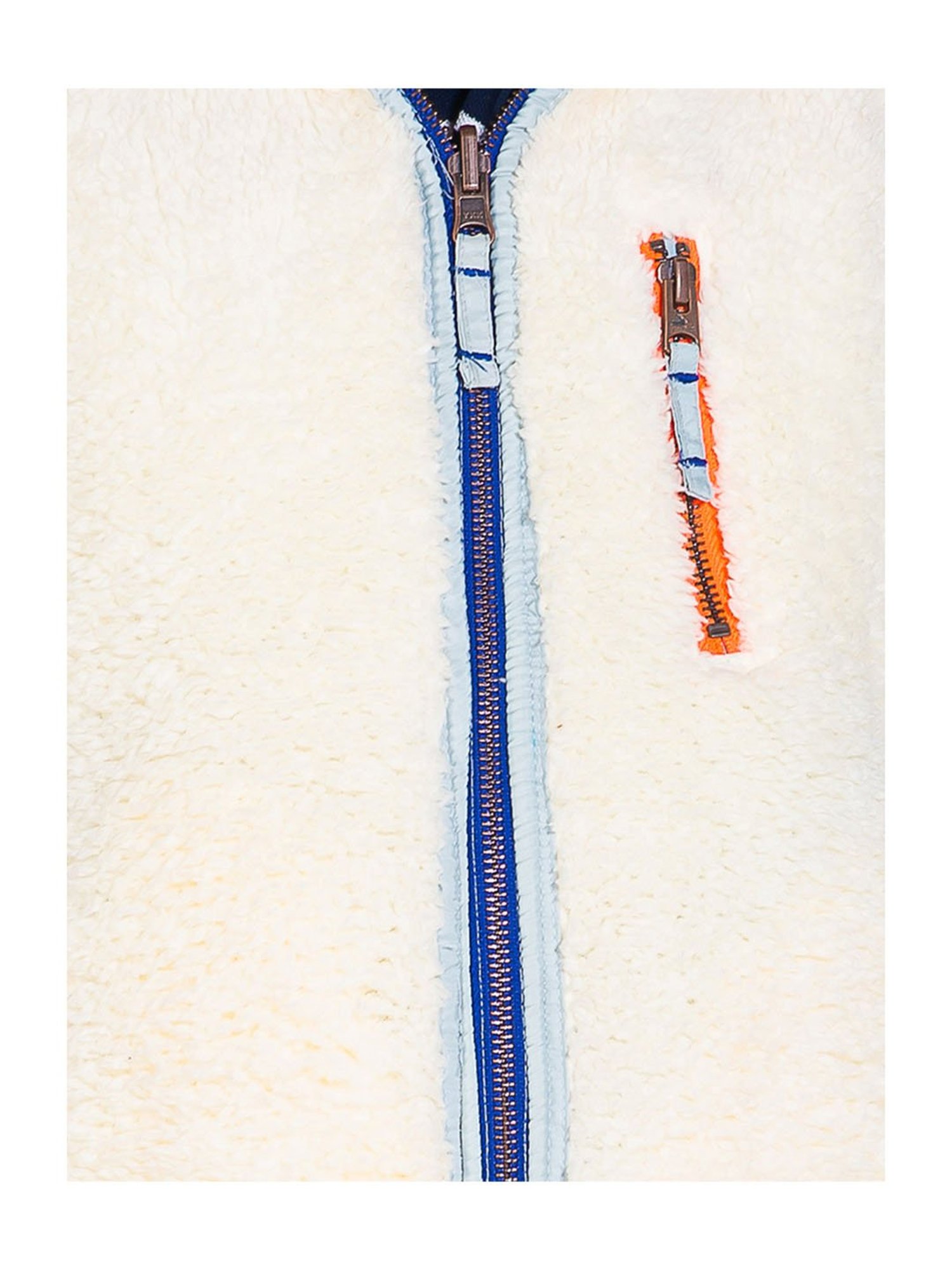 Cherry Crumble by Nitt Hyman Kids Blue Regular Fit Reversible Jacket