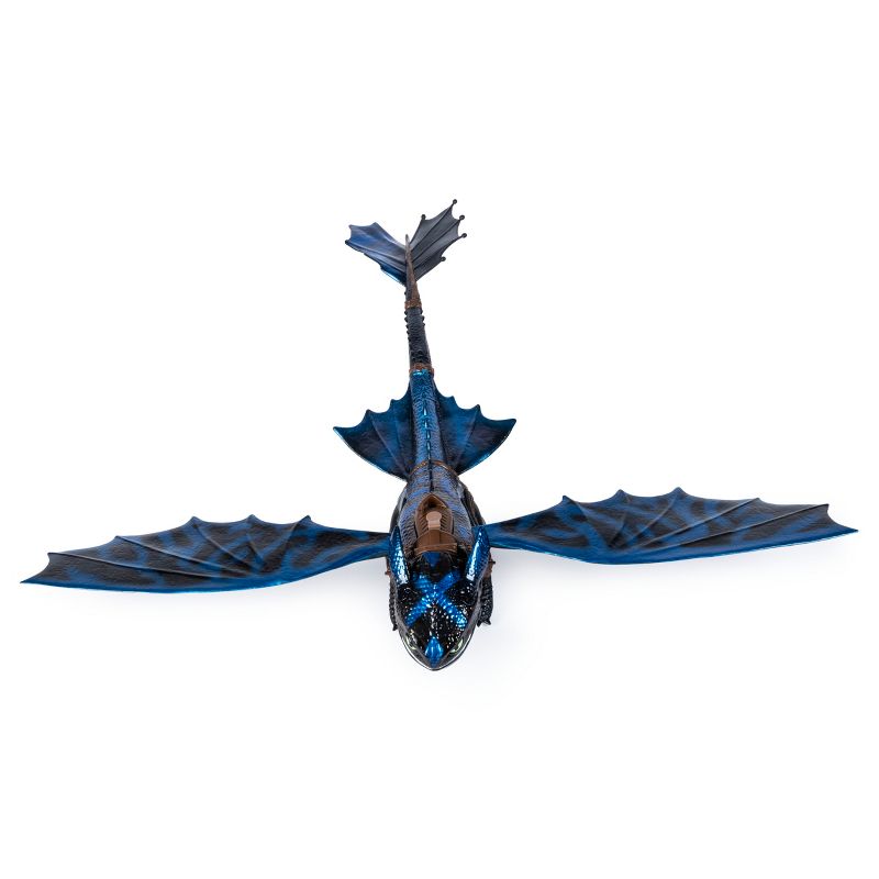 DreamWorks Dragons Giant Fire Breathing Toothless 20" Dragon with Fire Breathing Effects and Bioluminescent Color