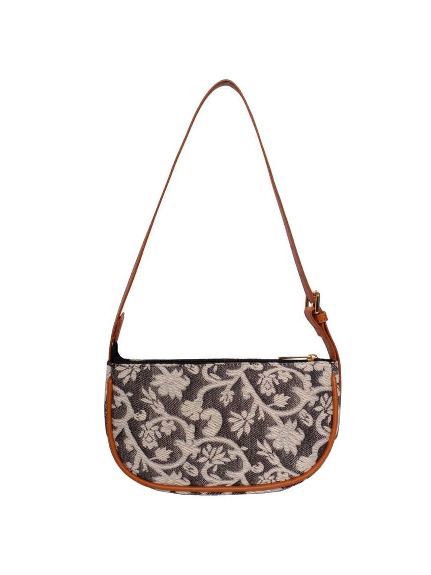 BELWABA Grey Printed Small Shoulder Bag