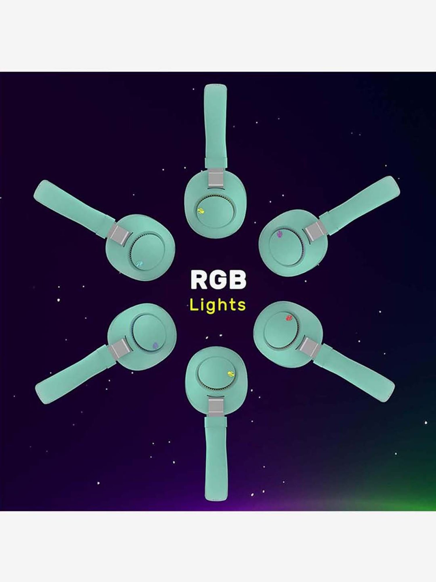 Zebronics Zeb-Duke Wireless Bluetooth Headphone with Microphone (Green)