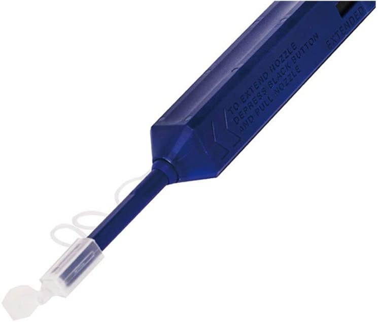 Fiber Optic CleanerOnlySimple 1.25mm Ferrules LC/MU Fiber Optic Cleaning Pen FTTH Connector Cleaning Tools with 800+ Times