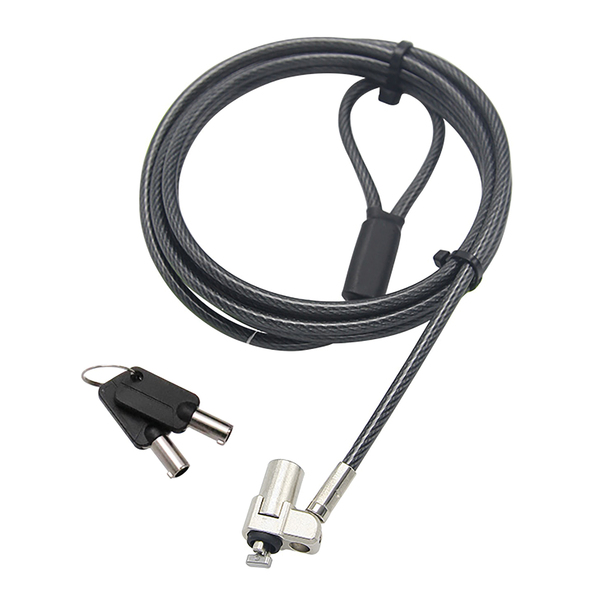 Kensington N17 Combination Laptop Lock for Dell devices - Resettable - 4-digit - Carbon Steel, Plastic - 6 ft - For Notebook, Tablet