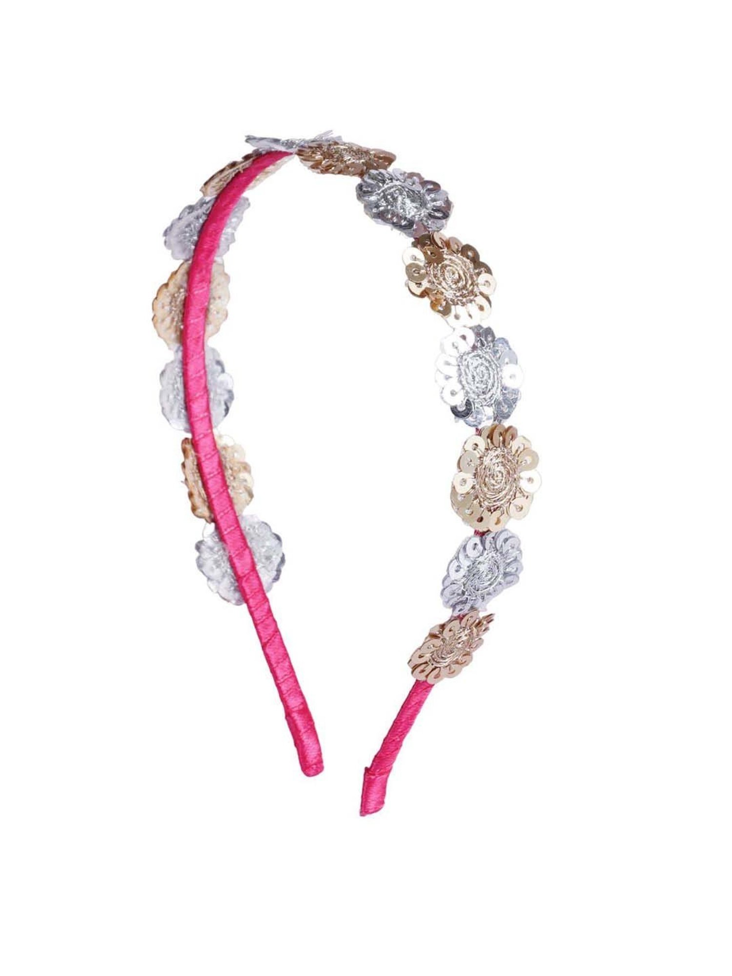 Choko Multicolour Embroidered Hair Band