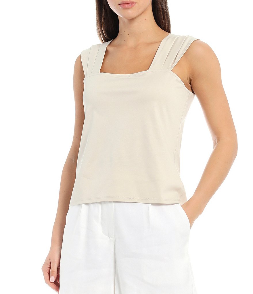 Antonio Melani Avery Square Neck Knit Tank