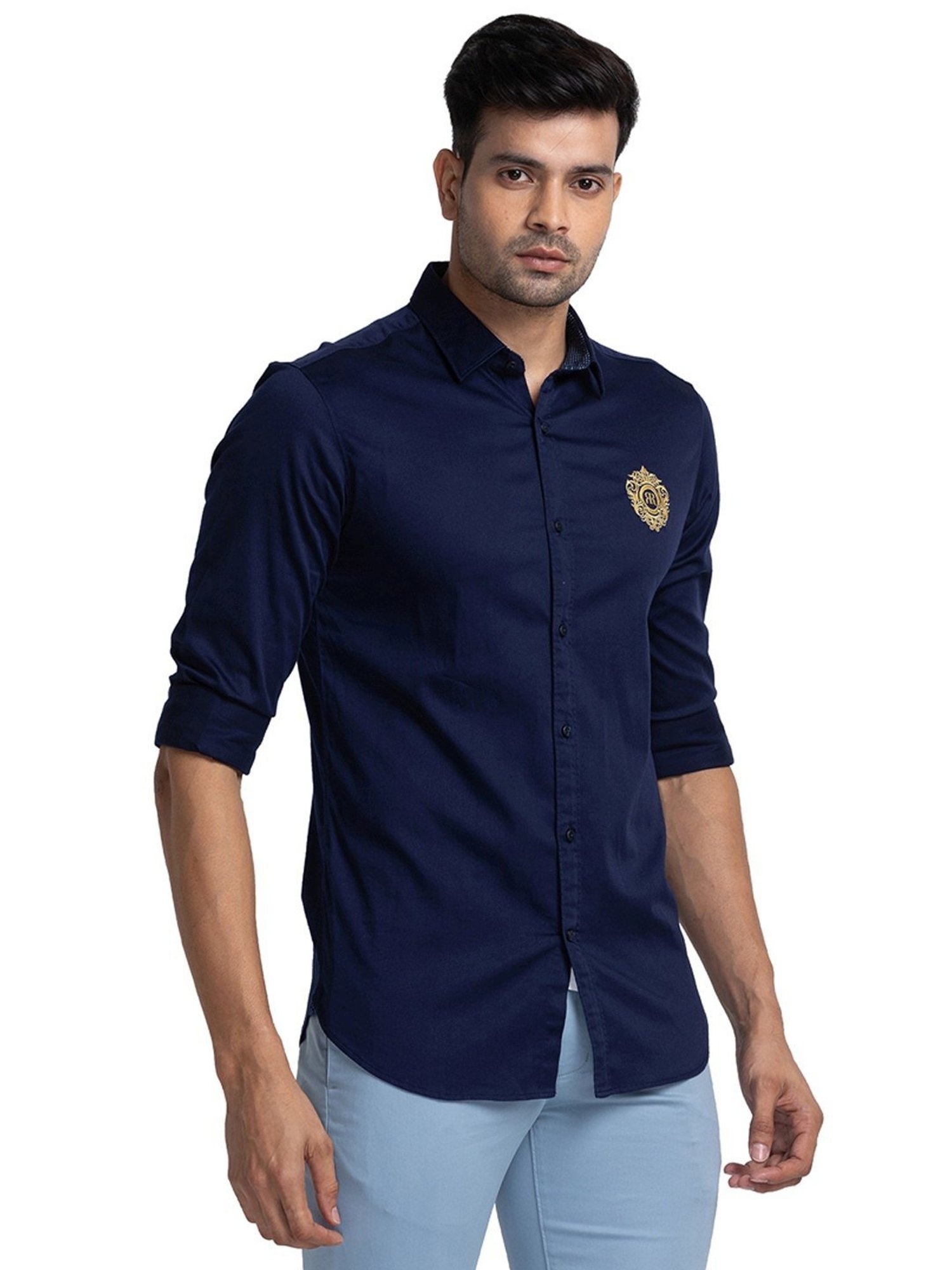 Raymond Indigo Slim Fit Shirt