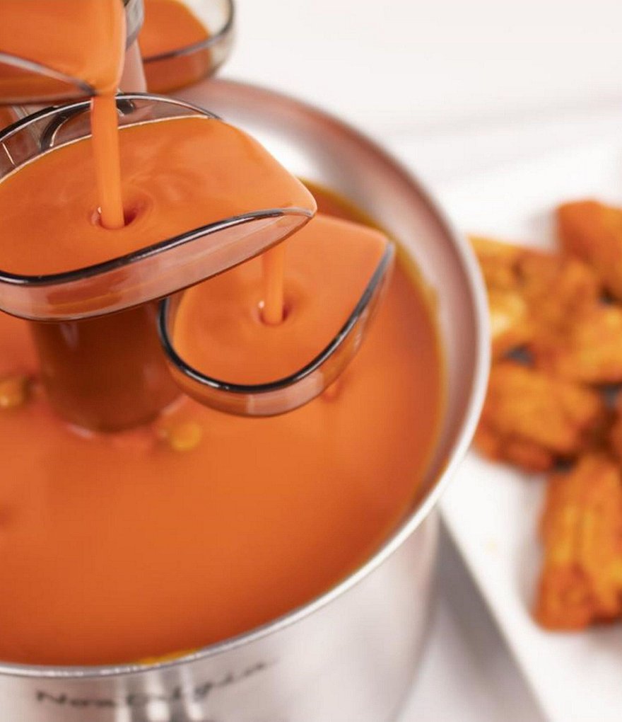 Nostalgia Electrics Stainless Steel Cascading Fondue Fountain