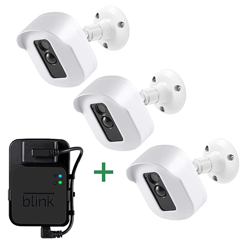 XT2 Wall Mount Bracket3 Pack Full Weather Proof HousingMount with Sync Module Outlet Mount for XT2XT Indoor Outdoor Cameras Security System White
