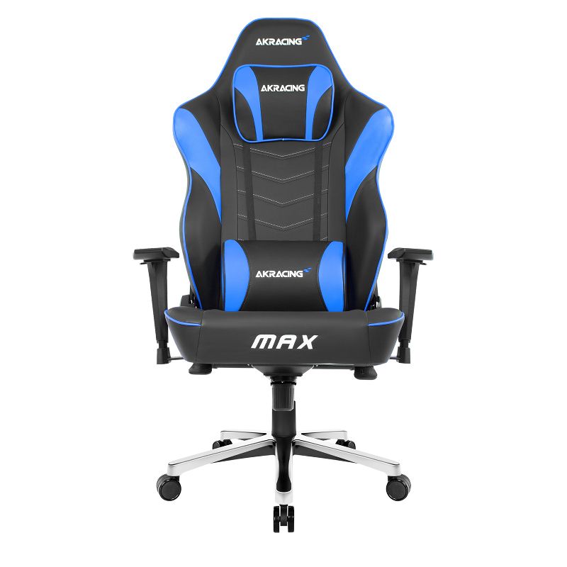AKRacing Master Series MAX Gaming Chair, Black/Blue (AK-MAX-BK/BL)