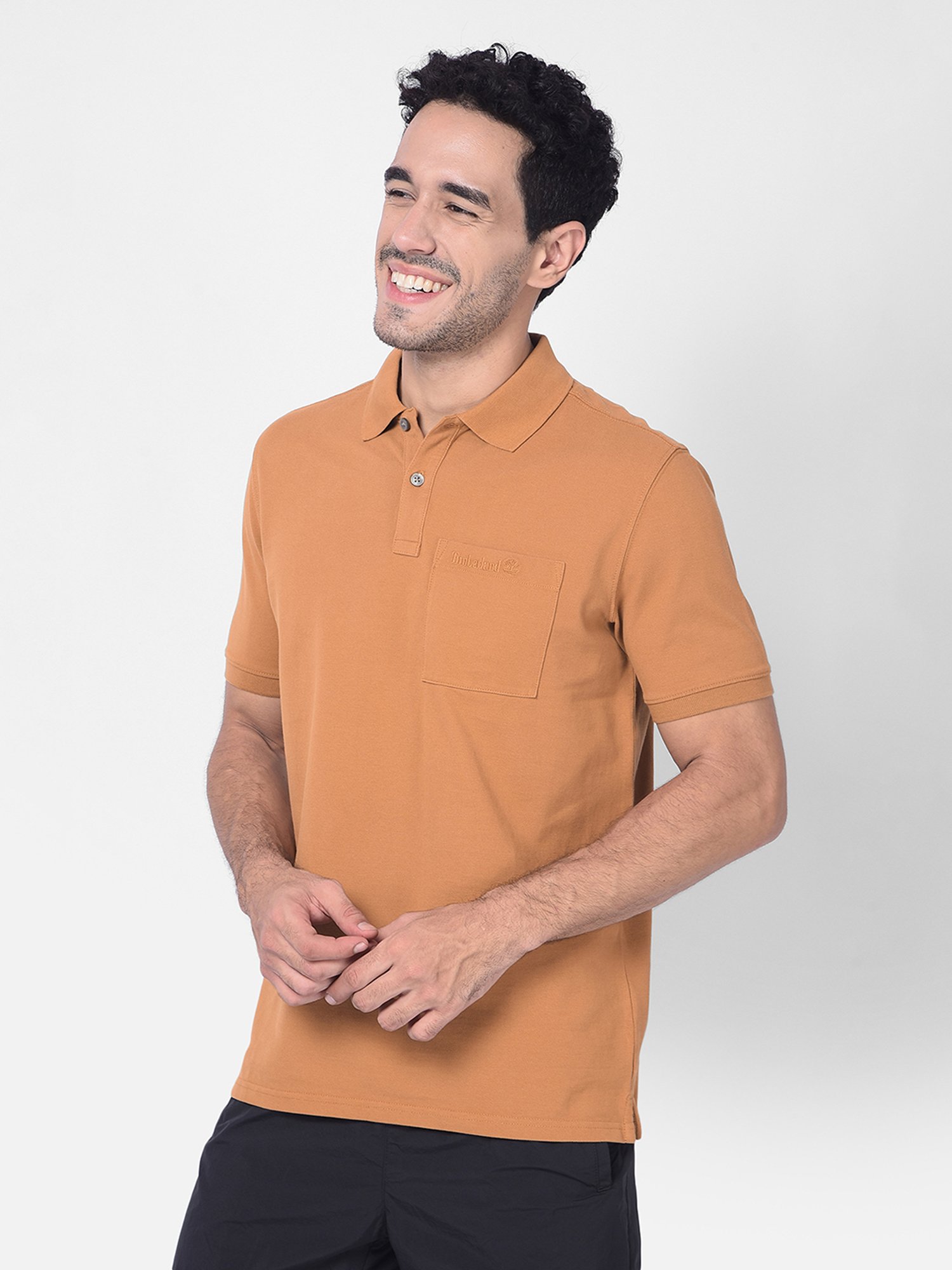 Timberland Wheat Regular Fit Polo T-Shirt