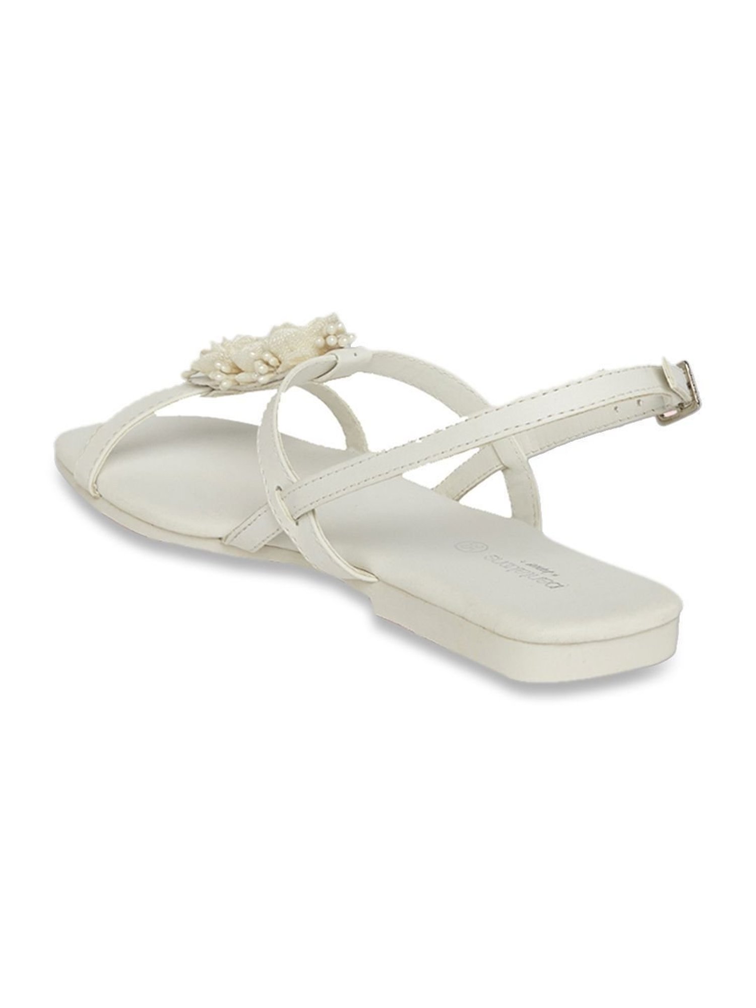 Pantaloons Junior White Casual Sandals