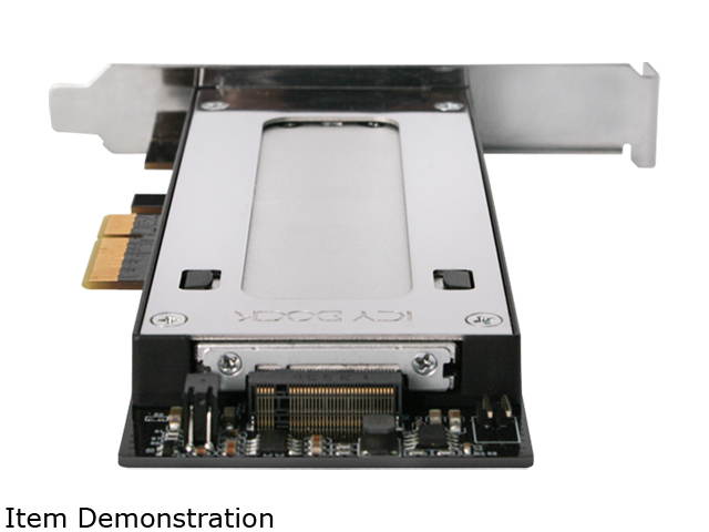 ICY DOCK ToughArmor MB840M2P-B M.2 NVMe SSD to PCIe 3.0 x4 Removable SSD Mobile Rack for PCIe Expansion Slot