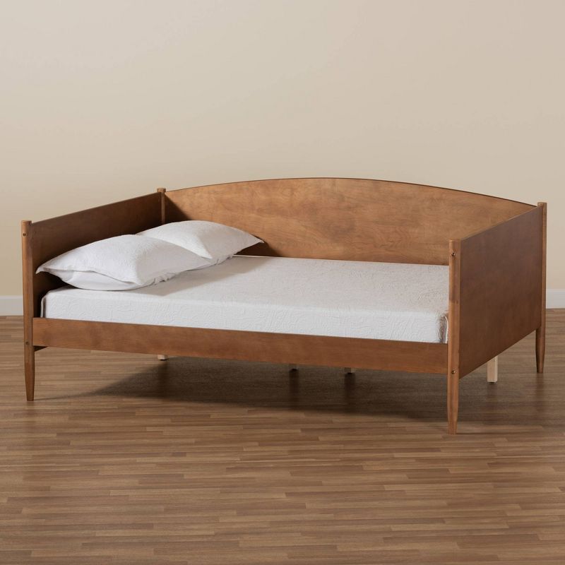Full Veles Ash Wood Daybed Brown - Baxton Studio